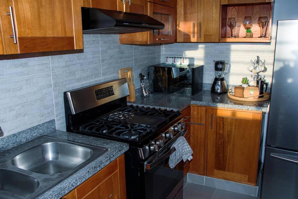Apart. Bbq, Jacuzzi Y Vista Al Mar, 4Hb/Ac. Appartamento Barahona Esterno foto